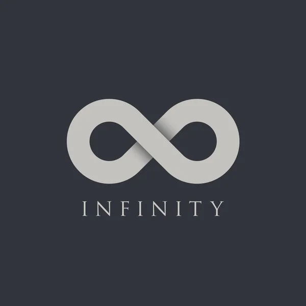 Логотип символов бесконечности — стоковый вектор