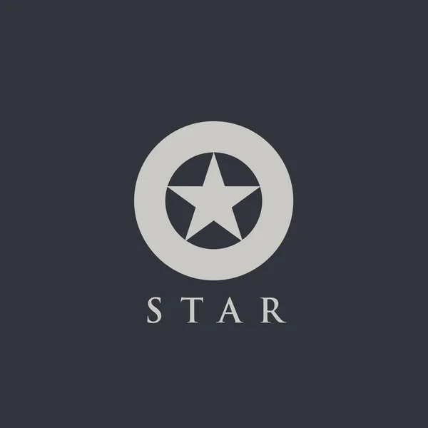 스타 상징 로고 — 스톡 벡터