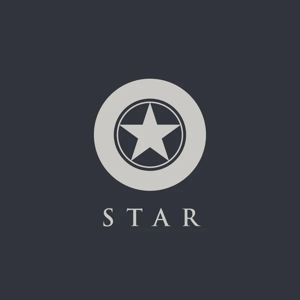 Star symbol logotype — Stock Vector