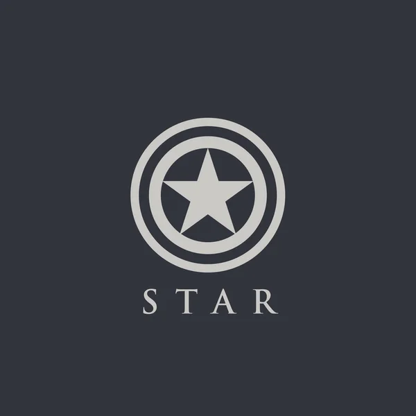 Logo estrella símbolo — Vector de stock