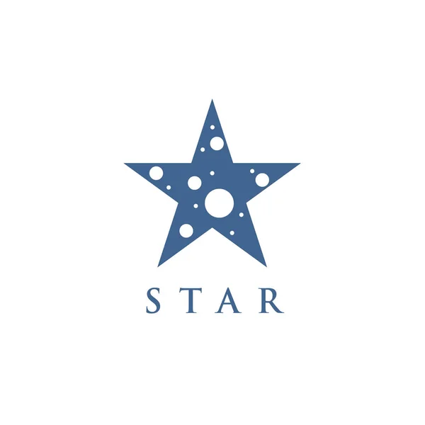 Star symbol logotype — Stock Vector