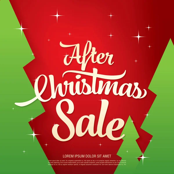 Kerst verkoop banner — Stockvector