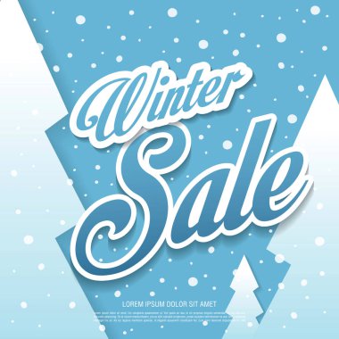 Afiş kış indirimi