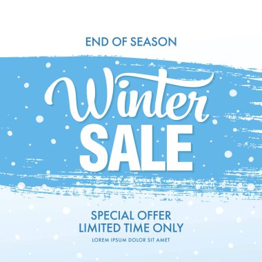 Afiş kış indirimi