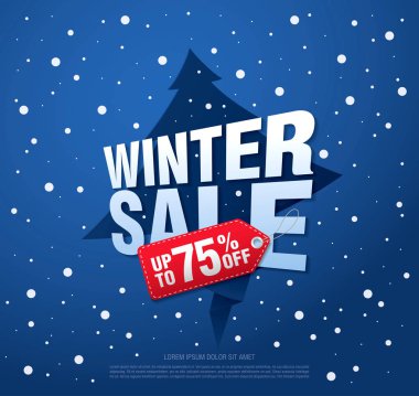 Afiş kış indirimi