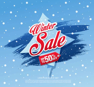 Afiş kış indirimi