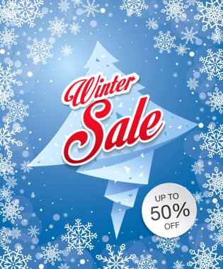 Afiş kış indirimi