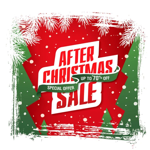 Banner de venda de Natal — Vetor de Stock