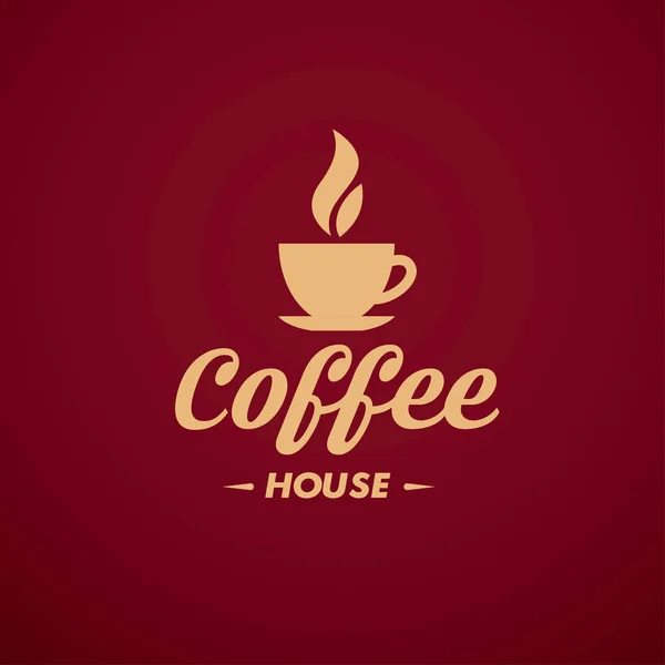 Coffee house banner design — Stock Vector