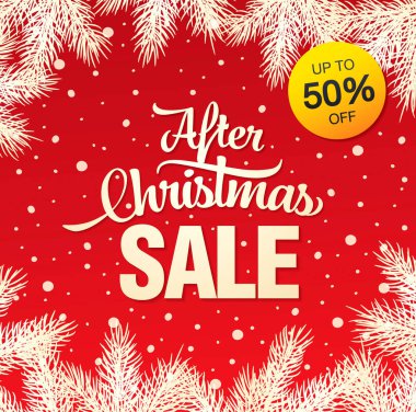 sonra Noel satışı büyük başlığı