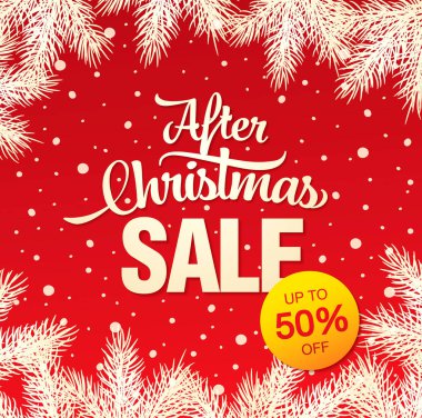 sonra Noel satışı büyük başlığı