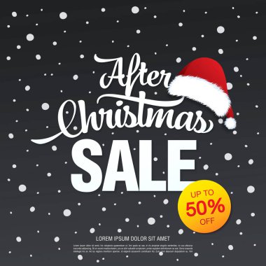 sonra Noel satışı büyük başlığı