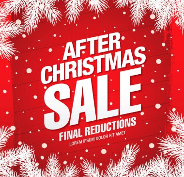 sonra Noel satışı büyük başlığı