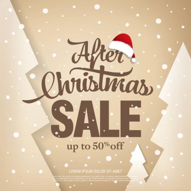 sonra Noel satışı büyük başlığı