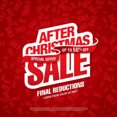 sonra Noel satışı büyük başlığı