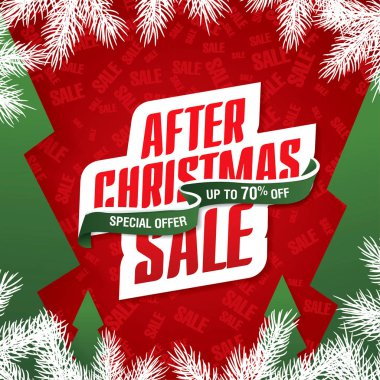 sonra Noel satışı büyük başlığı