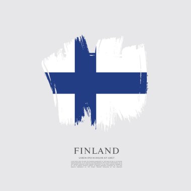 Finlandiya arka plan bayrağı