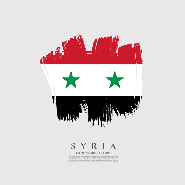 Σημαία της Συρίας φόντο — Διανυσματικό Αρχείο