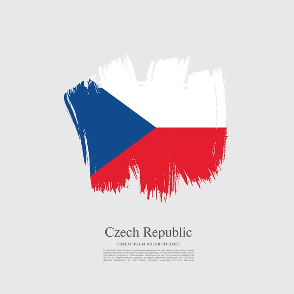 Flag of Czech Republic — Stock Vector