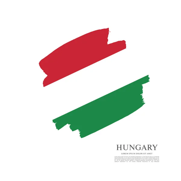 Háttér Magyarország zászlaja — Stock Vector