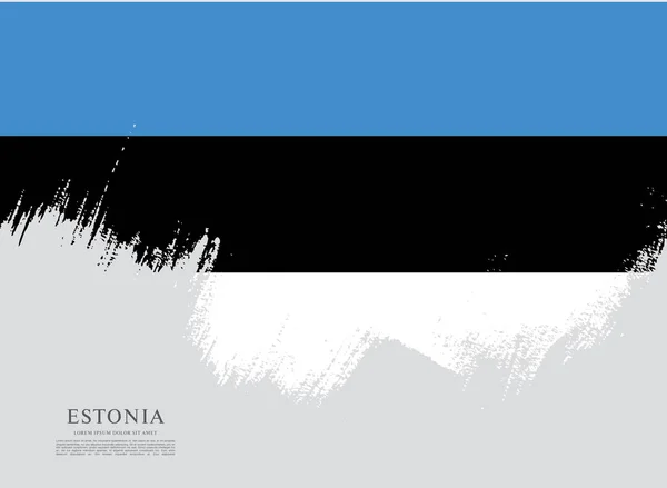 Estonia flaga tło — Wektor stockowy