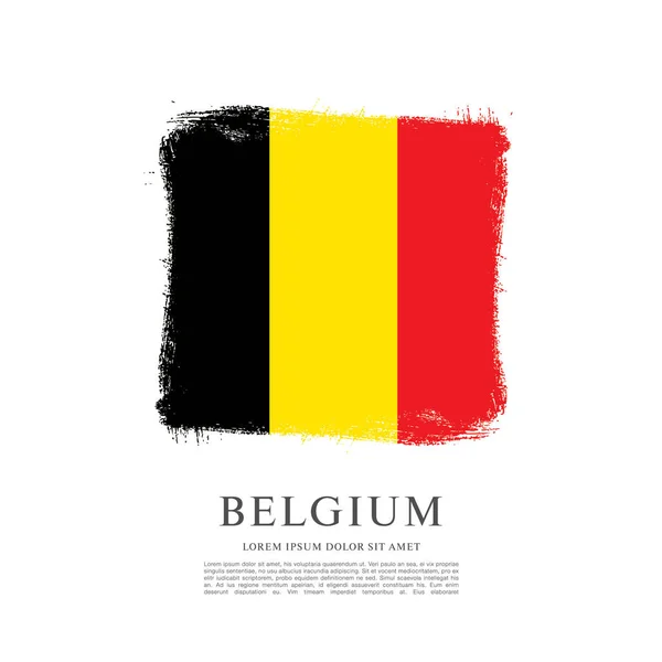Прапор Бельгії фону — стоковий вектор