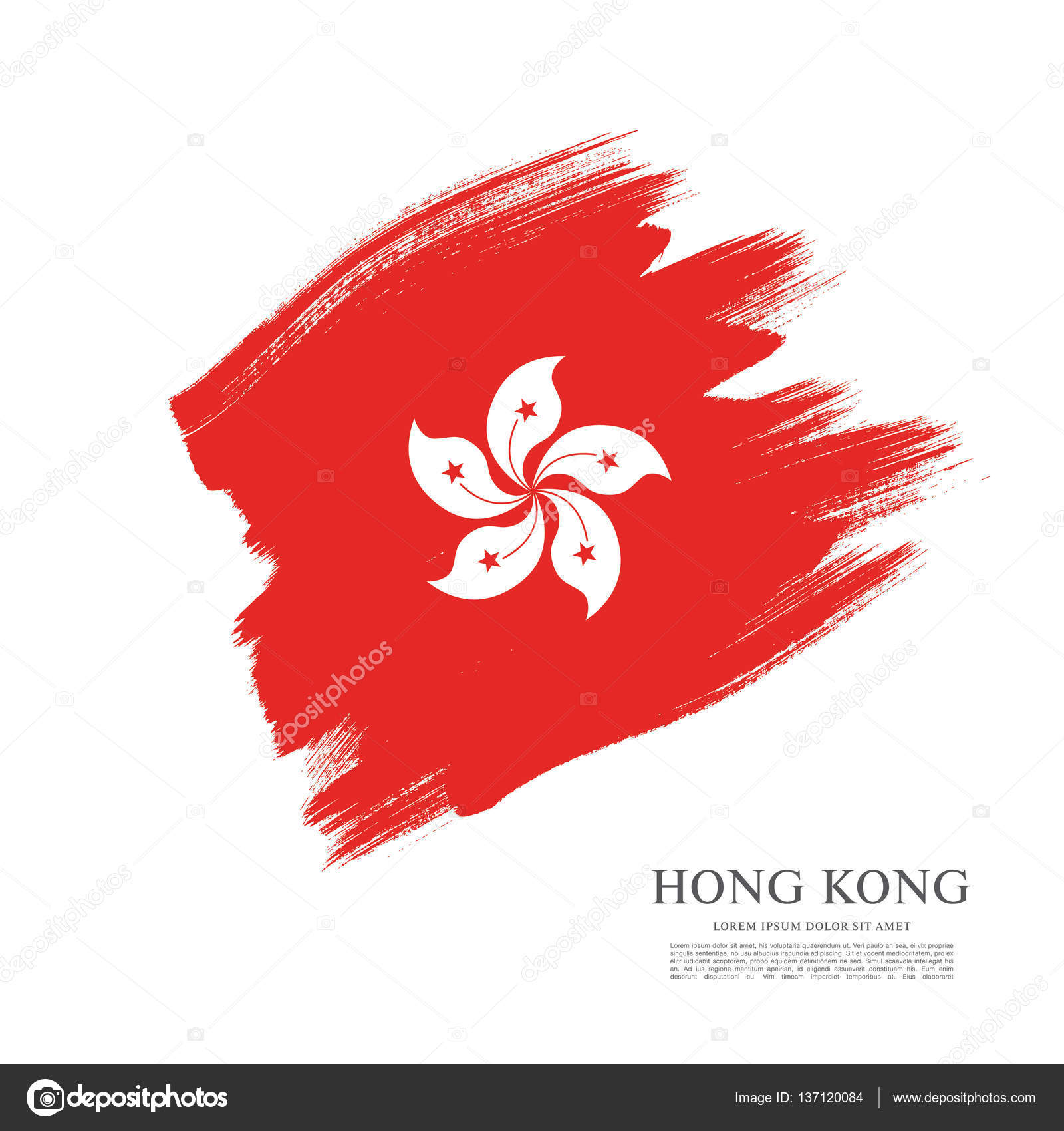 Download Flag of Hong Kong background — Stock Vector © Igor_Vkv ...
