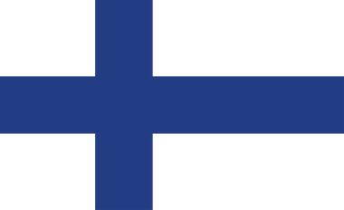Flag of Finland background clipart