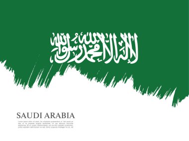 Flag of Saudi Arabia clipart
