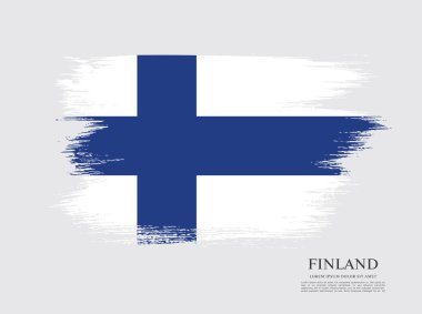 Flag of Finland background clipart