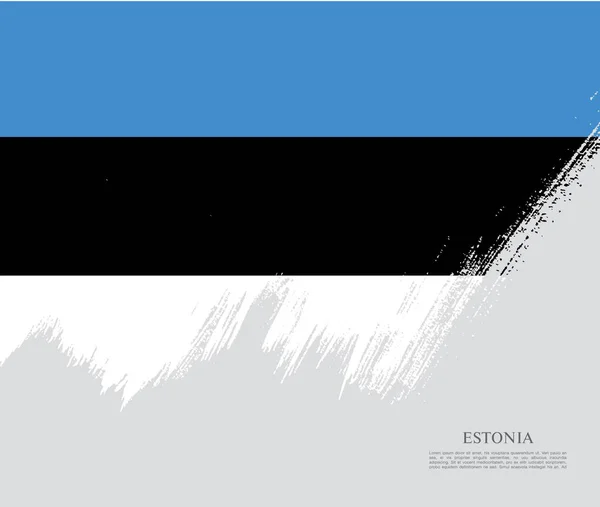 Estonia flaga tło — Wektor stockowy