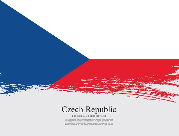 Flag of Czech Republic — Stock Vector