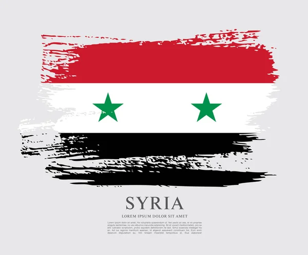 Флаг Сирии — стоковый вектор