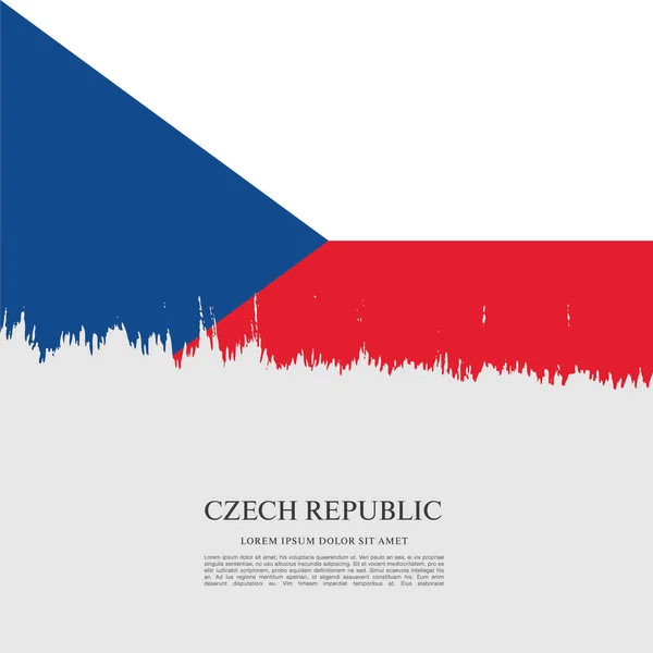 Flag of Czech Republic — Stock Vector