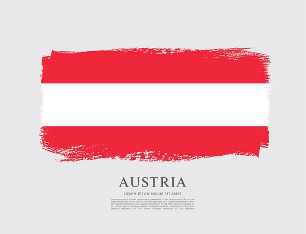 Σημαία Αυστρίας φόντο — Διανυσματικό Αρχείο