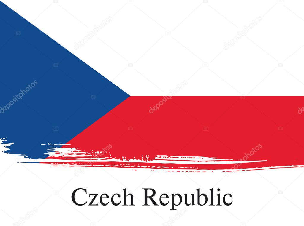 Flag of Czech Republic