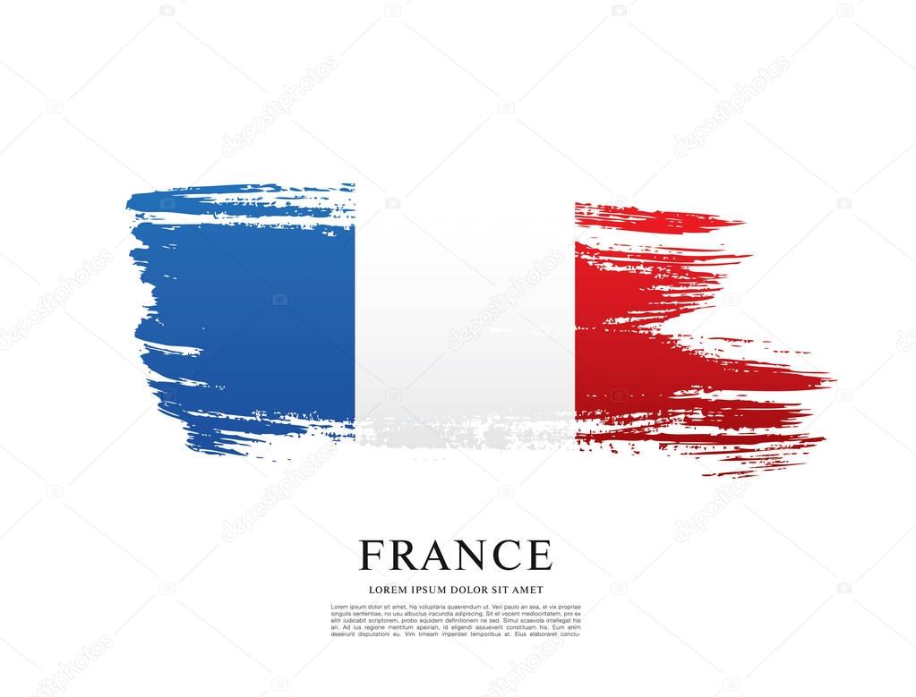 French flag background