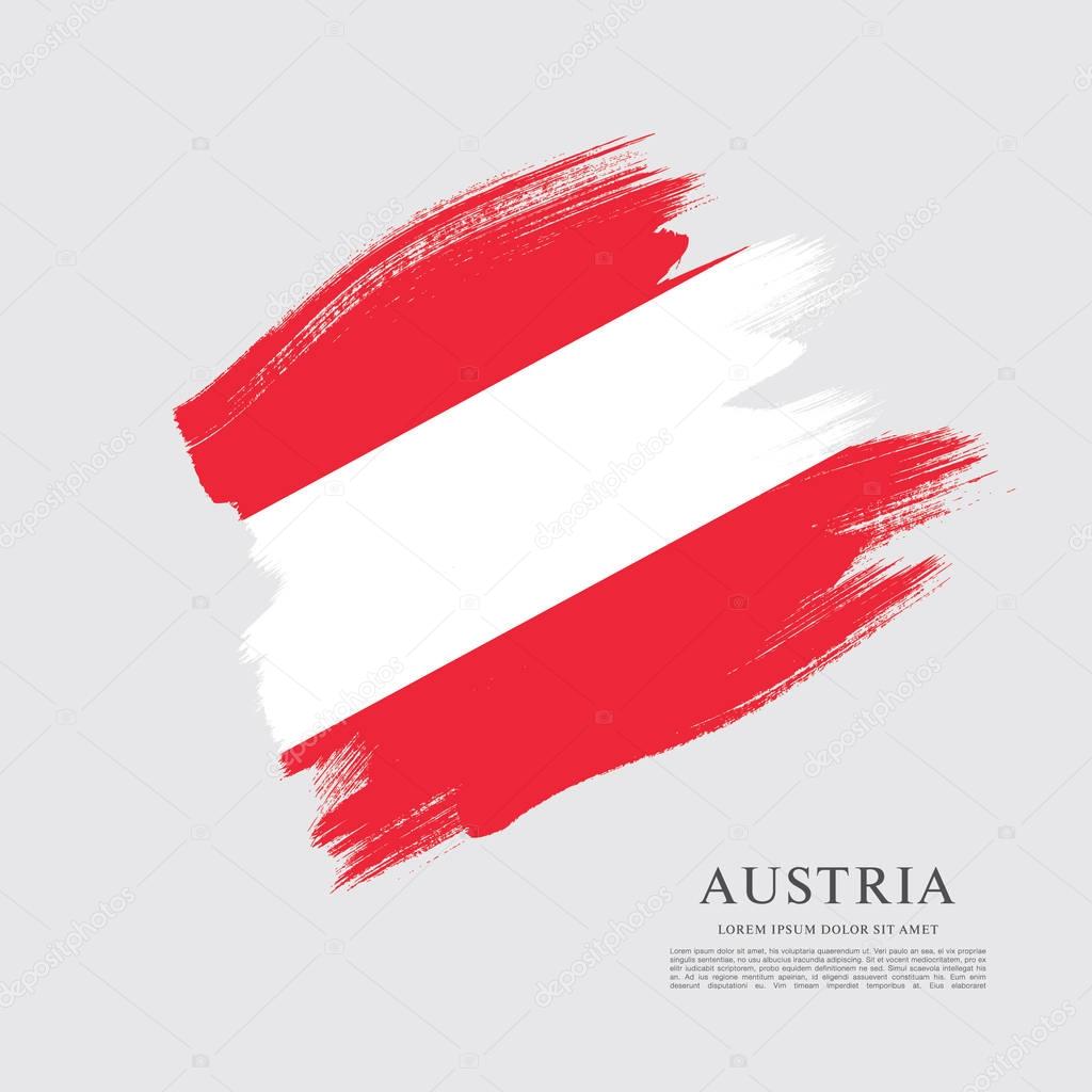 Flag of Austria background