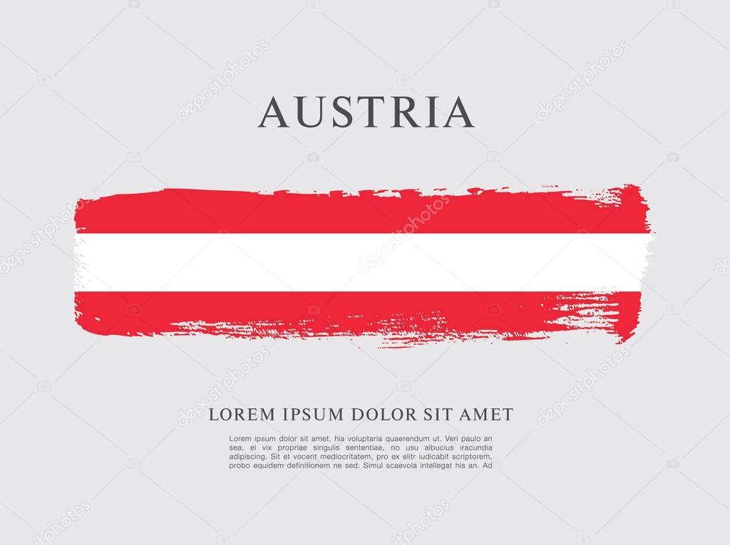 Flag of Austria background