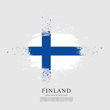 Finlandiya arka plan bayrağı