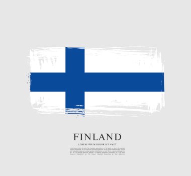 Finlandiya arka plan bayrağı