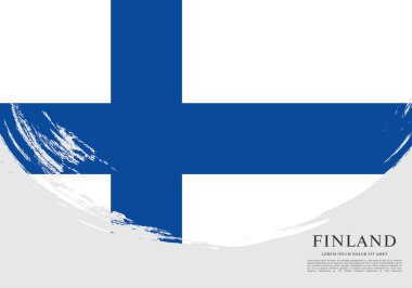 Finlandiya arka plan bayrağı