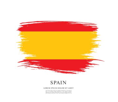 İspanyol bayrağı arka plan