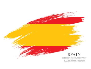 İspanyol bayrağı arka plan