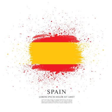 İspanyol bayrağı arka plan