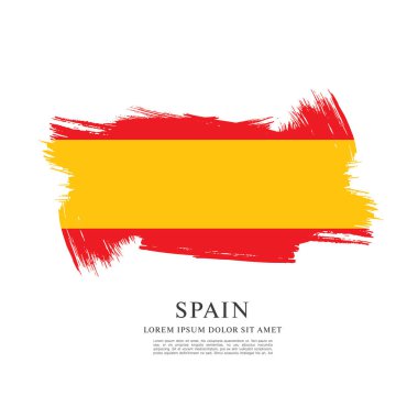 İspanyol bayrağı arka plan