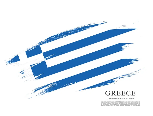 Flag of Greece background — Stock Vector