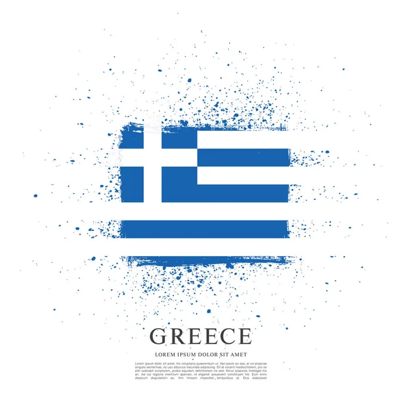 Flag of Greece background — Stock Vector