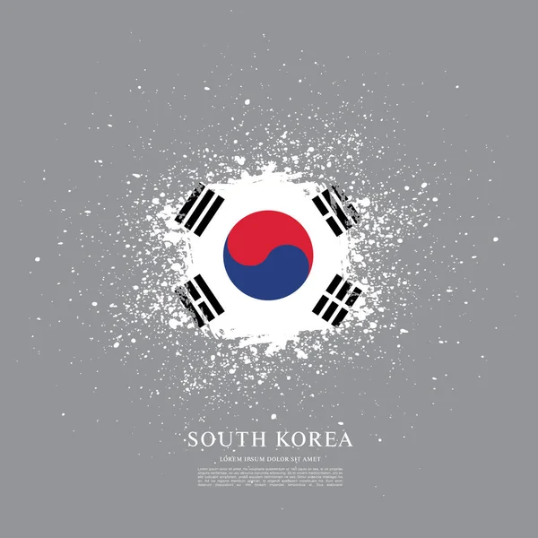 Bandera de Corea del Sur — Archivo Imágenes Vectoriales