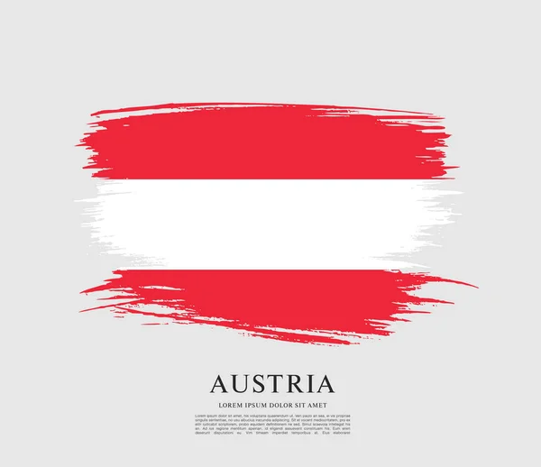 Bandera de Austria antecedentes — Archivo Imágenes Vectoriales